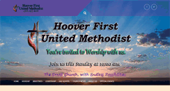 Desktop Screenshot of hooverfirstumc.org